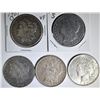 Image 1 : CIRC SILVER DOLLAR LOT: