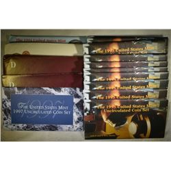 U.S. MINT UNC SET LOT: