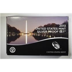 2013 U.S. SILVER PROOF SET