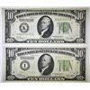 Image 1 : (2) 1928-B $10 FEDERAL RESERVE NOTES: