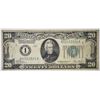 Image 1 : 1928 $20 FEDERAL RESERVE NOTE  VF