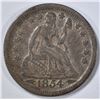 Image 1 : 1854 SEATED DIME  AU ORIGINAL
