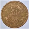 Image 3 : 1872-CC $20 GOLD LIBERTY  RNG AU