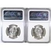 Image 2 : 2-1964 KENNEDY HALF DOLLARS, NGC MS-65
