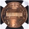 Image 3 : 1966 SMS LINCOLN CENT, NGC MS-68 RED