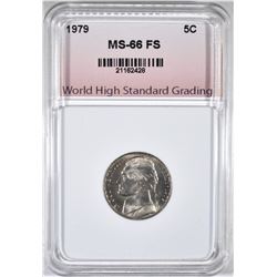 1979 JEFFERSON NICKEL, WHSG SUPERB GEM BU