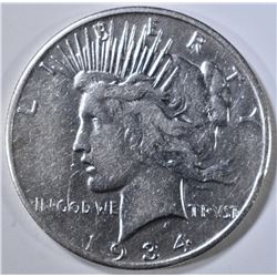 1934-S PEACE DOLLAR XF