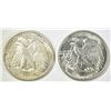 Image 2 : 2- 1944-S WALKING LIBERTY HALF DOLLARS