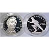 Image 2 : 2- PROOF COMMEMS- 2012 INFANTRY & 2009 ABE LINCOLN