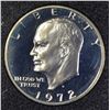 Image 4 : 5-1971 & 3-72 PROOF SILVER IKE DOLLARS