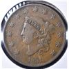 Image 1 : 1831 MATRON HEAD LARGE CENT VF+