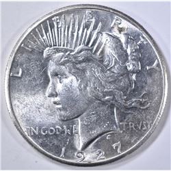 1927 PEACE DOLLAR, CH BU