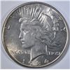 Image 1 : 1934 PEACE DOLLAR, BU