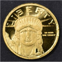 1/10th OUNCE .9999 GOLD LIBERTY ROUND
