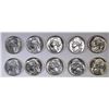 Image 1 : 10-BU 1942-S SILVER JEFFERSON "WAR" NICKELS