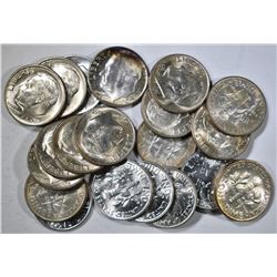 21-BU 1953-D ROOSEVELT DIMES