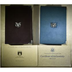 1987 & 89 U.S. PRESTIGE PROOF SETS