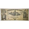 Image 1 : 1861 $5 CONFEDERATE NOTE