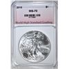 Image 1 : 2016 AMERICAN SILVER EAGLE, WHSG PERFECT GEM BU