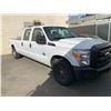Image 2 : 2011 FORD F-350 XL SUPERDUTY, 4DR PU, WHITE, VIN # 1FT8W3AT1BEC43589