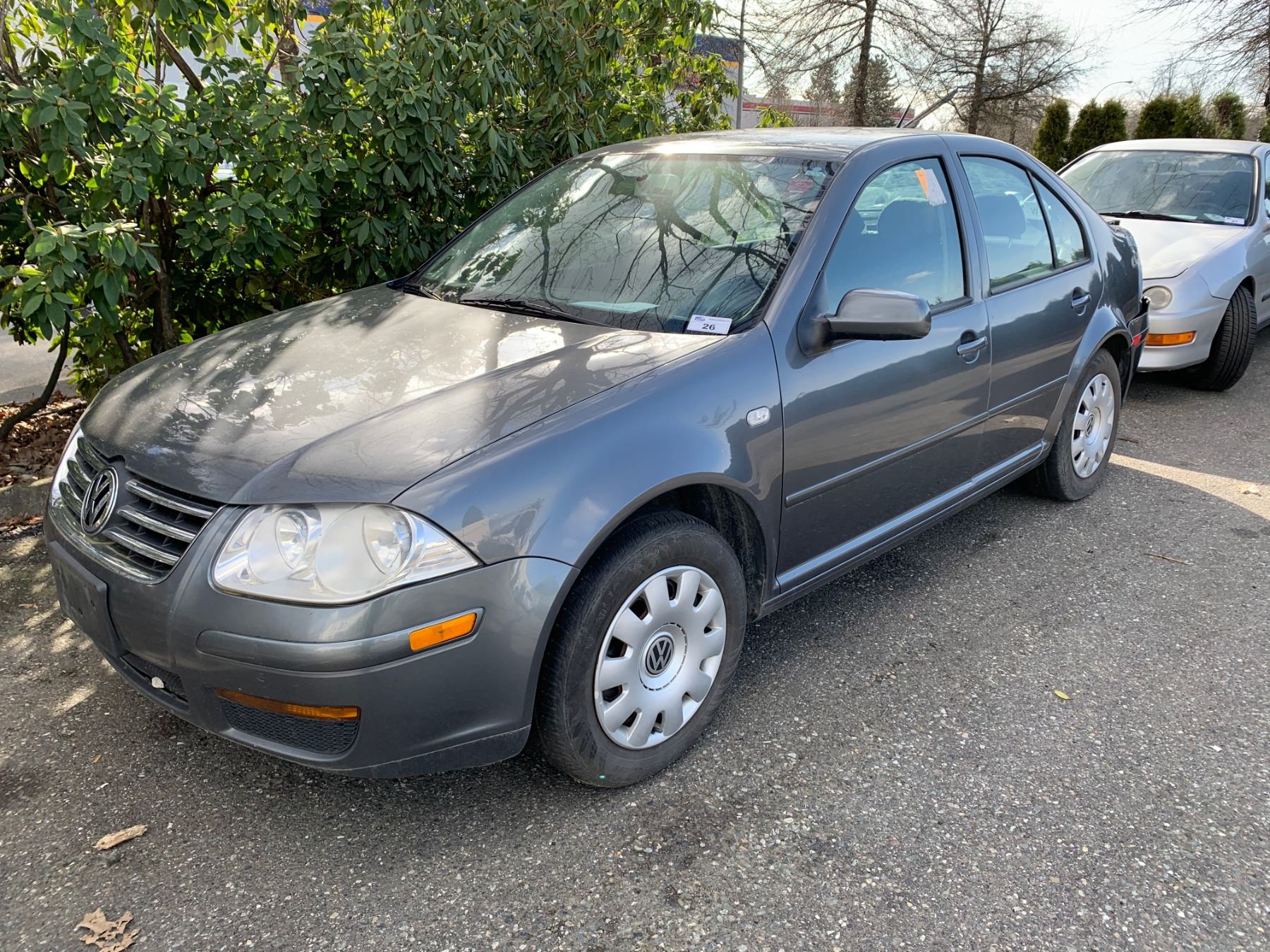 2008 Volkswagen Jetta S 2008 VOLKSWAGEN JETTA, 4DR SEDAN, GREY, VIN # 3VWTK49M78M608303 - Able
