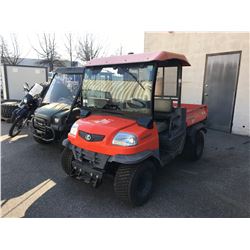 KUBOTA RTW900 ORANGE SIDE BY SIDE UTILITY VEHICLE