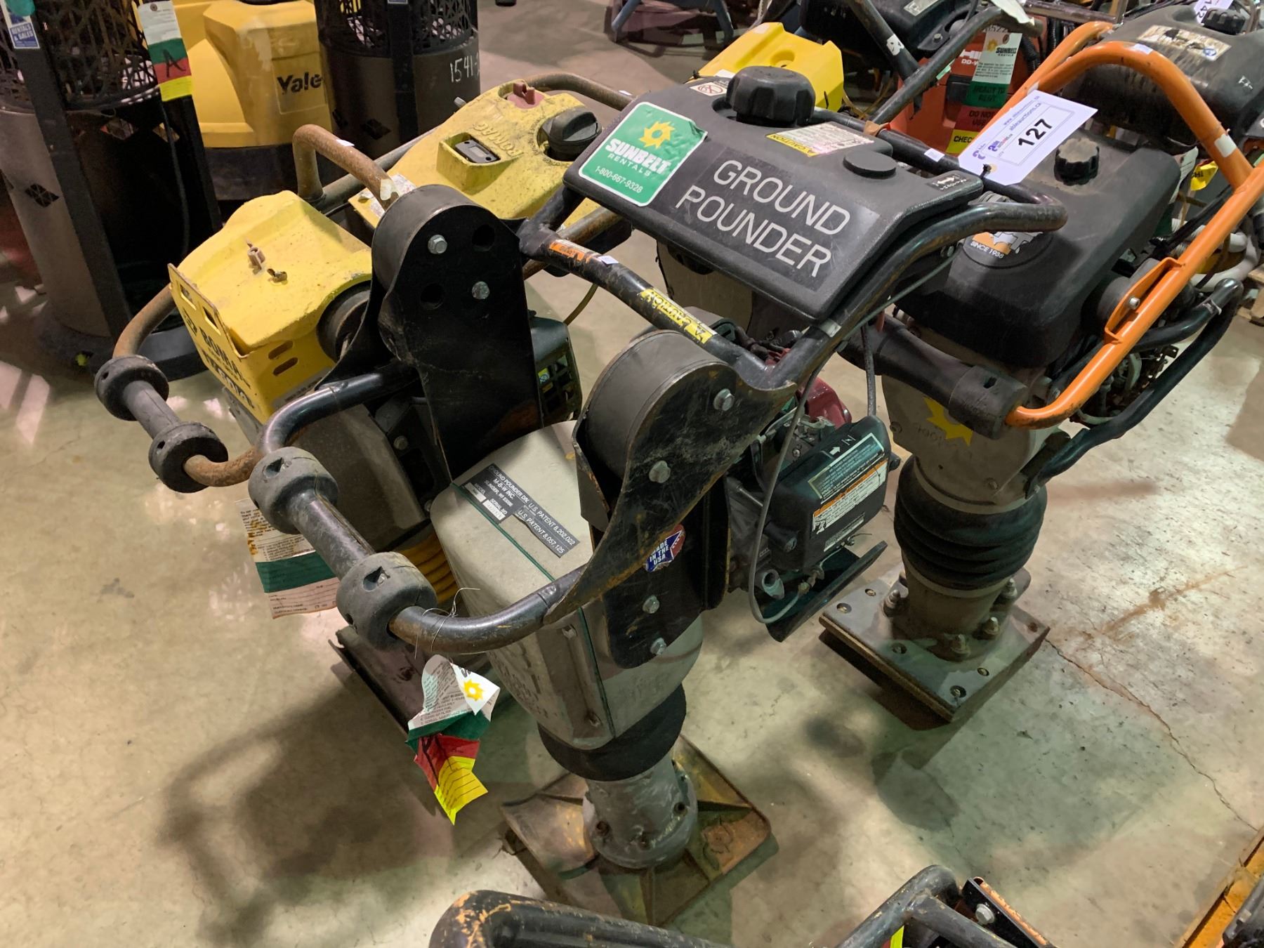 GROUND POUNDER R442 GAS POWERED UPRIGHT INDUSTRIAL TAMPER