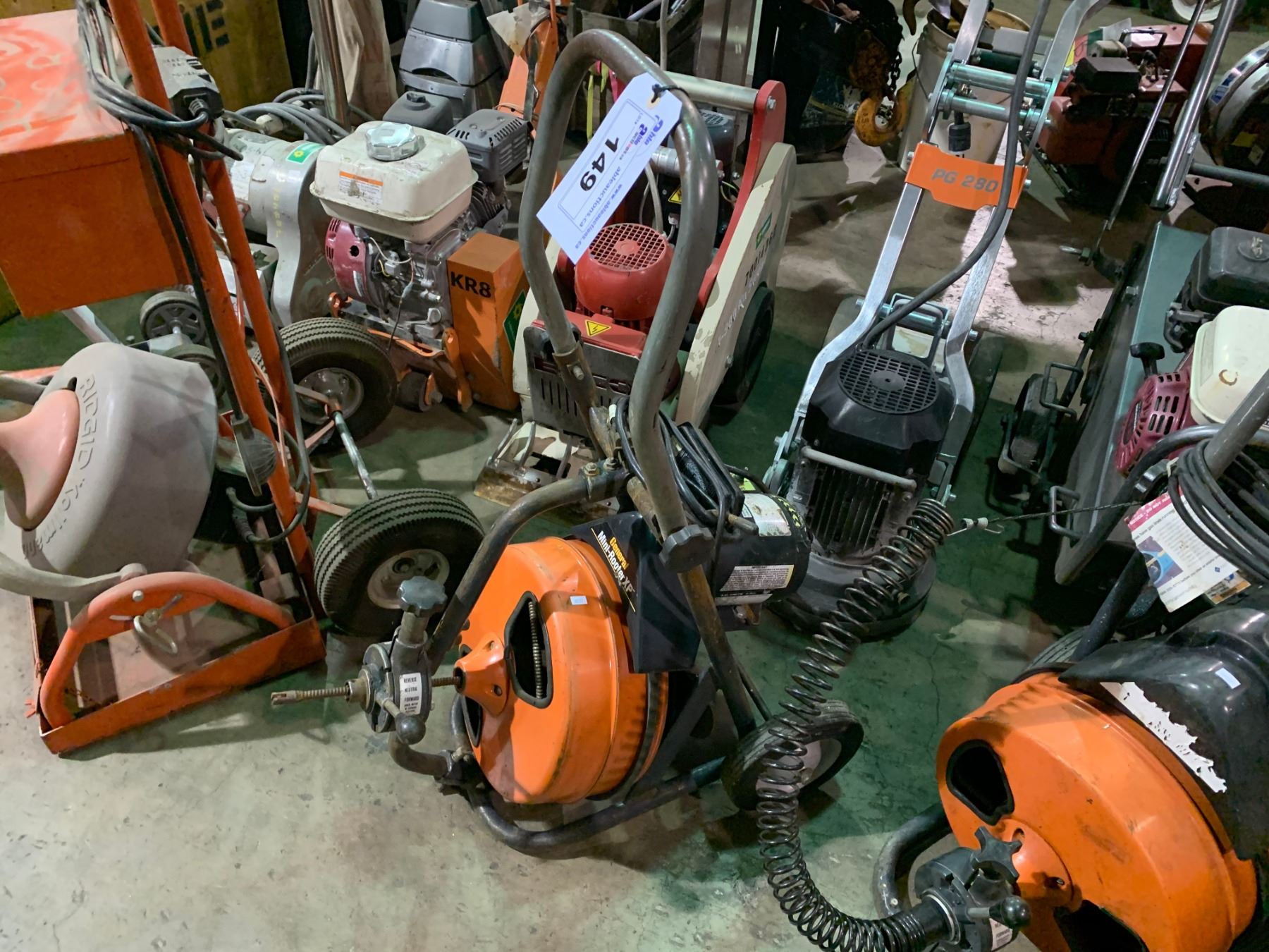 GENERAL MINI-ROOTER COMMERCIAL POWER SNAKE - Able Auctions