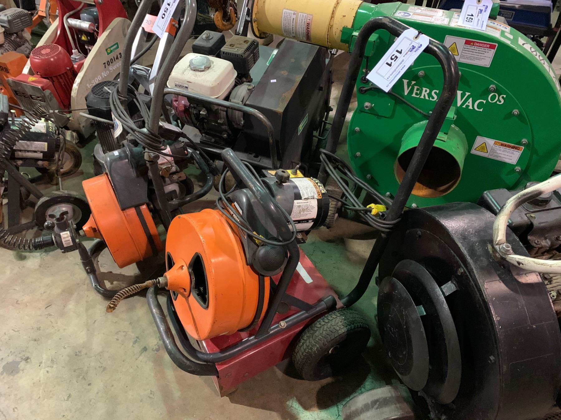 GENERAL MINI ROOTER COMMERCIAL POWER SNAKE