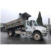 Image 2 : 2005 FREIGHTLINER BUSINESS CLASS M2 DUMP TRUCK, WHITE, VIN # 1FVACYCS85HN91683