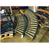 Image 2 : 8 PCS BLUE / ORANGE XENOROL POWERED CONVEYOR SYSTEM