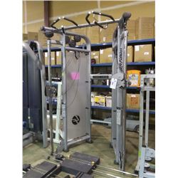 LIFE FITNESS COMMERCIAL CABLE PULL DUAL ADJUSTABLE PULLEY MULTI GYM MACHINE