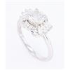 Image 5 : 1930's Style 1.51 ct Diamond & Platinum Ring