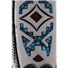 Image 19 : Navajo T. Singer Chip Inlay Sterling Earrings