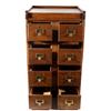 Image 10 : Antique Quarter Sawn Oak Stacking Filing Cabinet