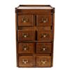 Image 1 : Antique Quarter Sawn Oak Stacking Filing Cabinet