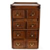 Image 2 : Antique Quarter Sawn Oak Stacking Filing Cabinet
