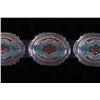 Image 11 : Navajo T. Singer Chip Inlay LARGE Concho Belt