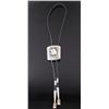Image 2 : Navajo Signed T & R Singer Sterling Eagle Bolo Tie
