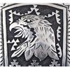 Image 3 : Navajo Signed T & R Singer Sterling Eagle Bolo Tie