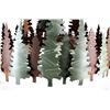 Image 2 : Sheridan Pine Tree Round Rustic Chandelier