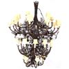 Image 20 : Mountain Pine Cone 4-Tier Chandelier by Berry Bate