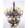 Image 22 : Mountain Pine Cone 4-Tier Chandelier by Berry Bate