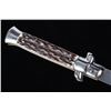 Image 8 : Latama Cutlery Italian Picklock Stag Switchblade