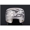 Image 1 : Navajo Thomas Singer Sterling Silver Bracelet