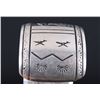 Image 7 : Navajo Thomas Singer Sterling Silver Bracelet