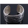 Image 8 : Navajo Thomas Singer Sterling Silver Bracelet