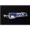 Image 5 : Sterling Silver Micro Inlay Multi Stone Pendant