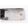 Image 12 : Navajo Thomas Singer Sterling & Chip Inlayed Belt