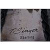 Image 9 : Navajo Sterling T. Singer Eagle Bolo Signed